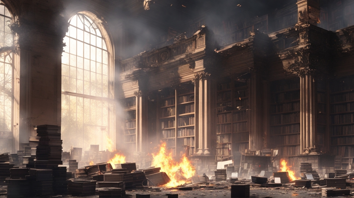 Yok Olan Büyük Kütüphaneler