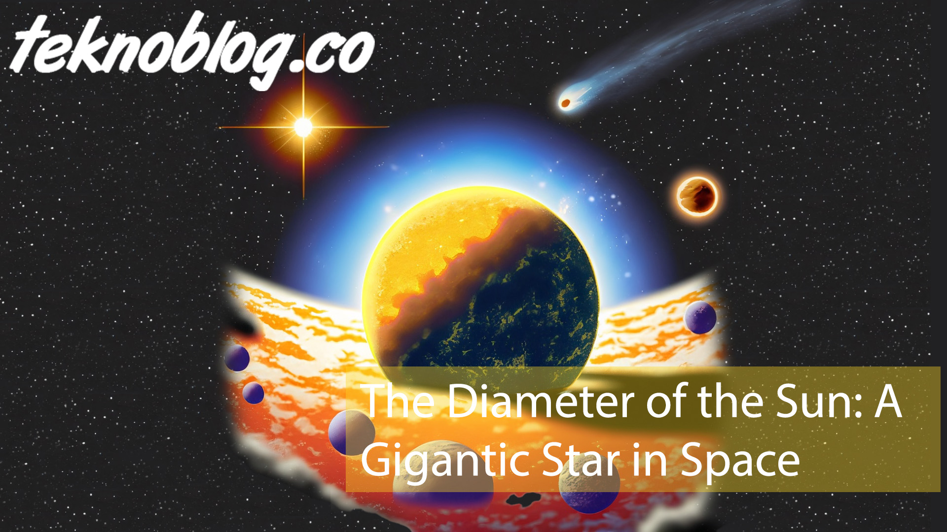The Diameter of the Sun: A Gigantic Star in Space