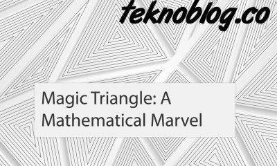 Magic Triangle: A Mathematical Marvel